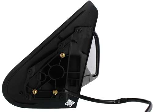 Driver and Passenger Side Mirrors, Power, Non-Heated, Manual Folding, Textured Black | FO1320241,FO1321241