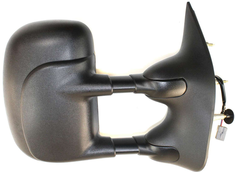 Driver and Passenger Side Mirrors, Power, Manual Folding, Non-Heated, Textured Black, Without Signal Light, Without memory, Without Puddle Light, Without Auto-Dimming, Without Blind Spot Feature | FO1321237,FO1320237