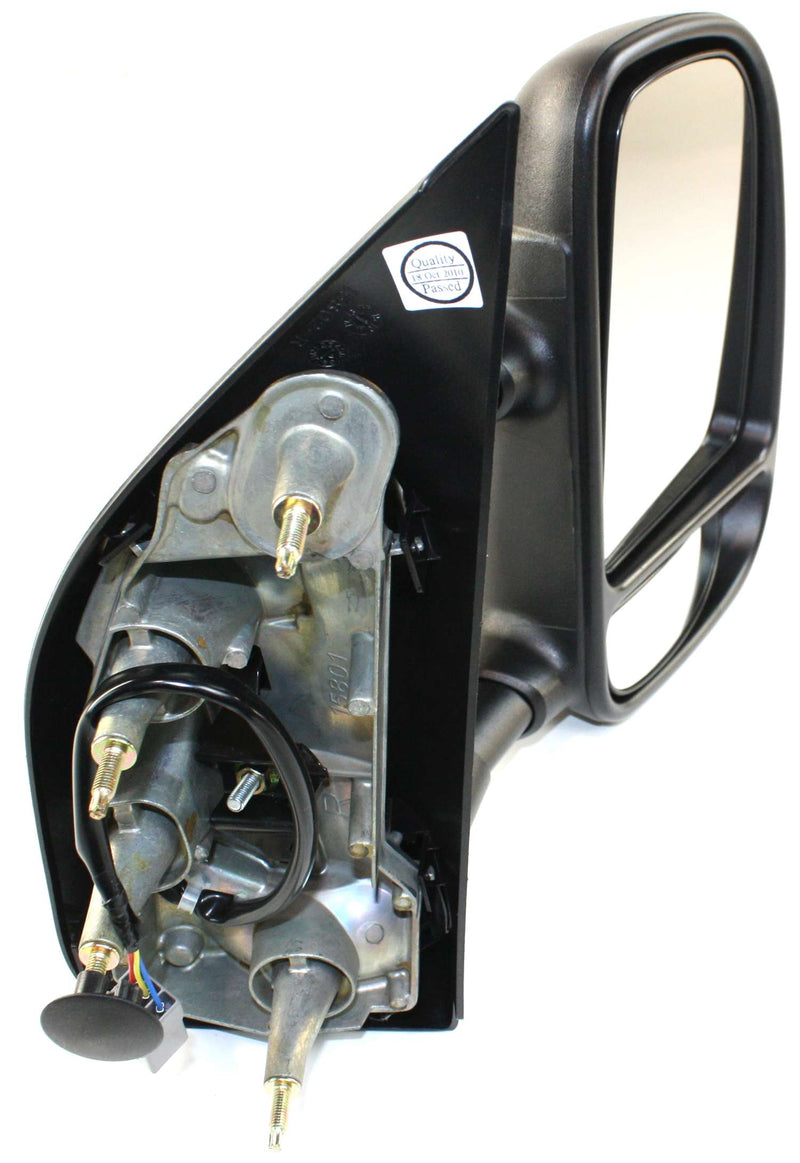 Driver and Passenger Side Mirrors, Power, Manual Folding, Non-Heated, Textured Black, Without Signal Light, Without memory, Without Puddle Light, Without Auto-Dimming, Without Blind Spot Feature | FO1321237,FO1320237