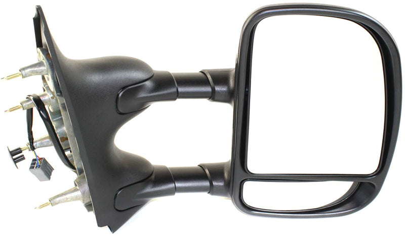 Driver and Passenger Side Mirrors, Power, Manual Folding, Non-Heated, Textured Black, Without Signal Light, Without memory, Without Puddle Light, Without Auto-Dimming, Without Blind Spot Feature | FO1321237,FO1320237