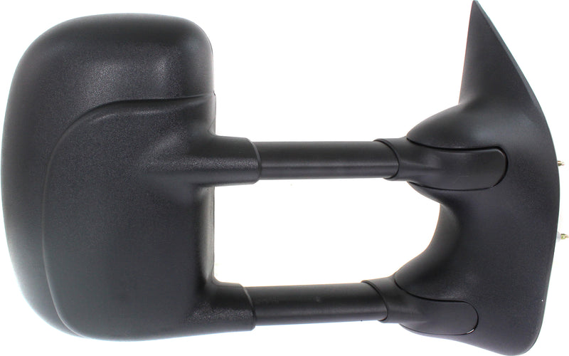 Driver and Passenger Side Towing Mirrors, Manual Adjust, Manual Folding, Non-Heated, Textured Black, Without Signal Light, Without memory, Without Puddle Light, Without Auto-Dimming | FO1321238,FO1320238