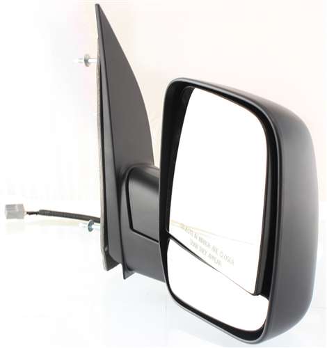 Driver and Passenger Side Mirrors, Power, Manual Folding, Non-Heated, Textured Black, Without Signal Light, Without memory, Without Puddle Light, Without Auto-Dimming | FO1320254,FO1321254