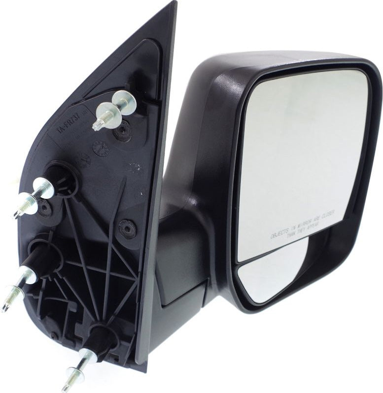 Driver and Passenger Side Non-Towing Mirrors, Manual Adjust, Manual Folding, Non-Heated, Paintable, Without Signal Light, Without memory, Without Puddle Light, Without Auto-Dimming | FO1320253,FO1321253