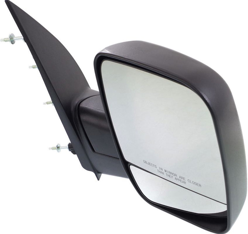 Driver and Passenger Side Non-Towing Mirrors, Manual Adjust, Manual Folding, Non-Heated, Paintable, Without Signal Light, Without memory, Without Puddle Light, Without Auto-Dimming | FO1320253,FO1321253
