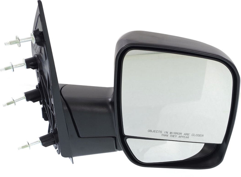 Driver and Passenger Side Non-Towing Mirrors, Manual Adjust, Manual Folding, Non-Heated, Paintable, Without Signal Light, Without memory, Without Puddle Light, Without Auto-Dimming | FO1320253,FO1321253