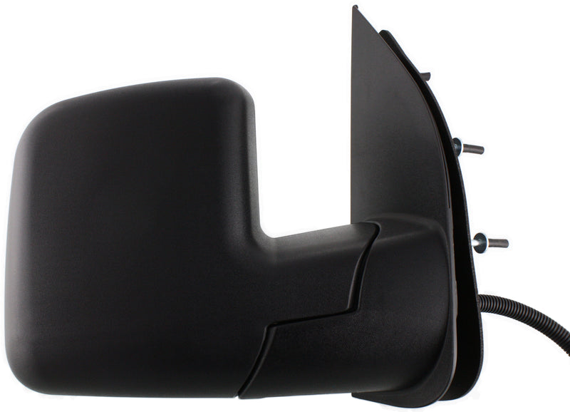 Driver and Passenger Side Mirrors, Power, Manual Folding, Non-Heated, Textured Black, Without Signal Light, Without memory, With Puddle Light, Without Auto-Dimming, Without Blind Spot Feature