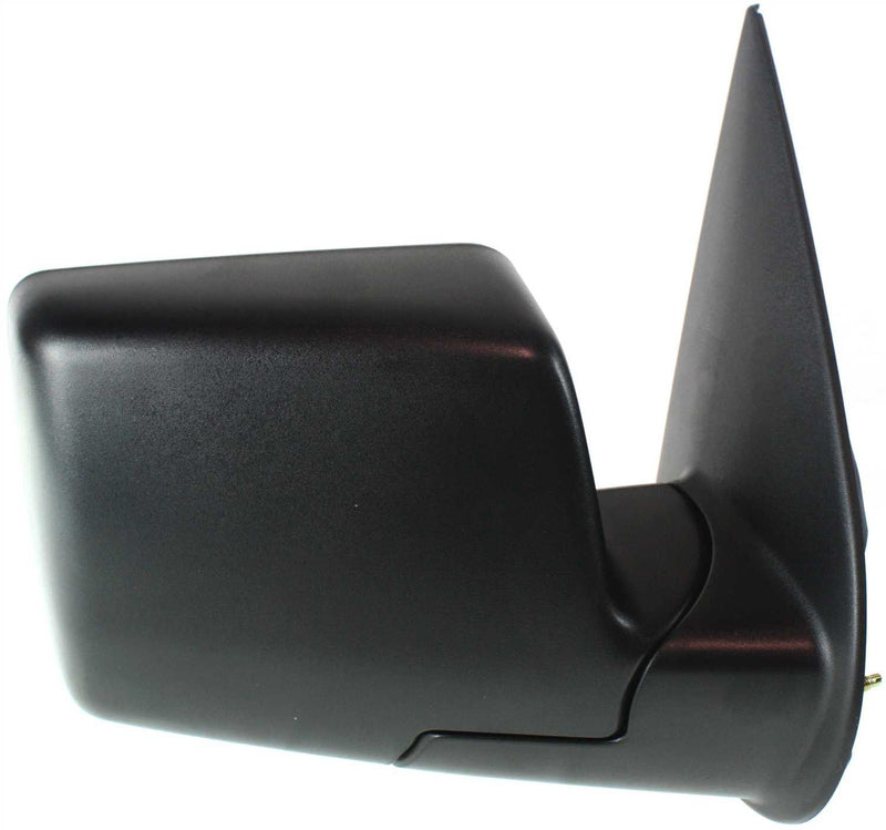 Driver and Passenger Side Mirrors, Manual Adjust, Manual Folding, Non-Heated, Textured Black, Without Signal Light, Without memory, Without Puddle Light, Without Auto-Dimming