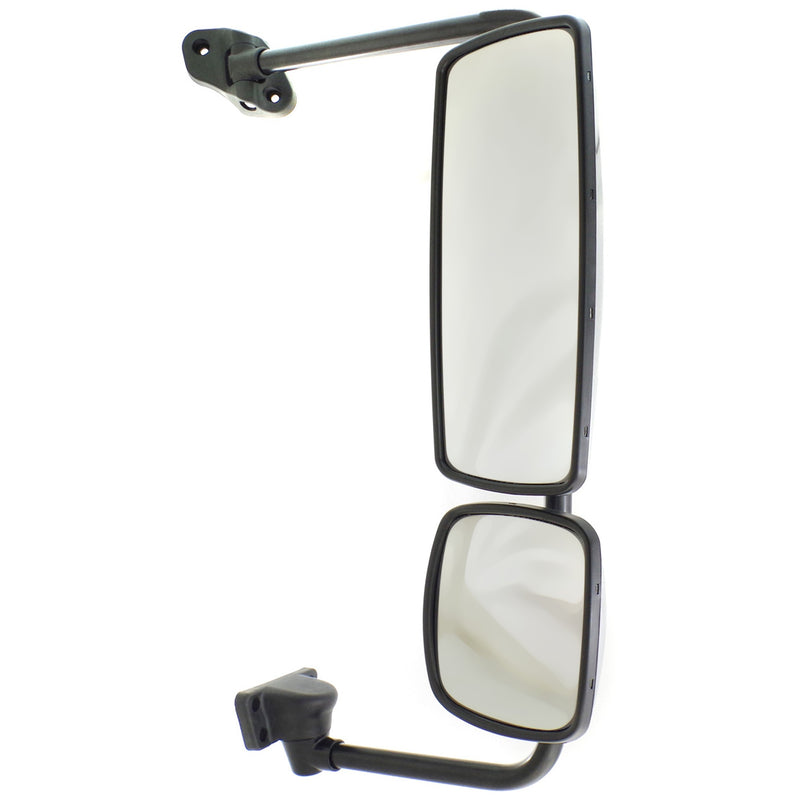 Driver and Passenger Side Mirrors, Manual Adjust, Non-Heated, Chrome, Without Signal Light