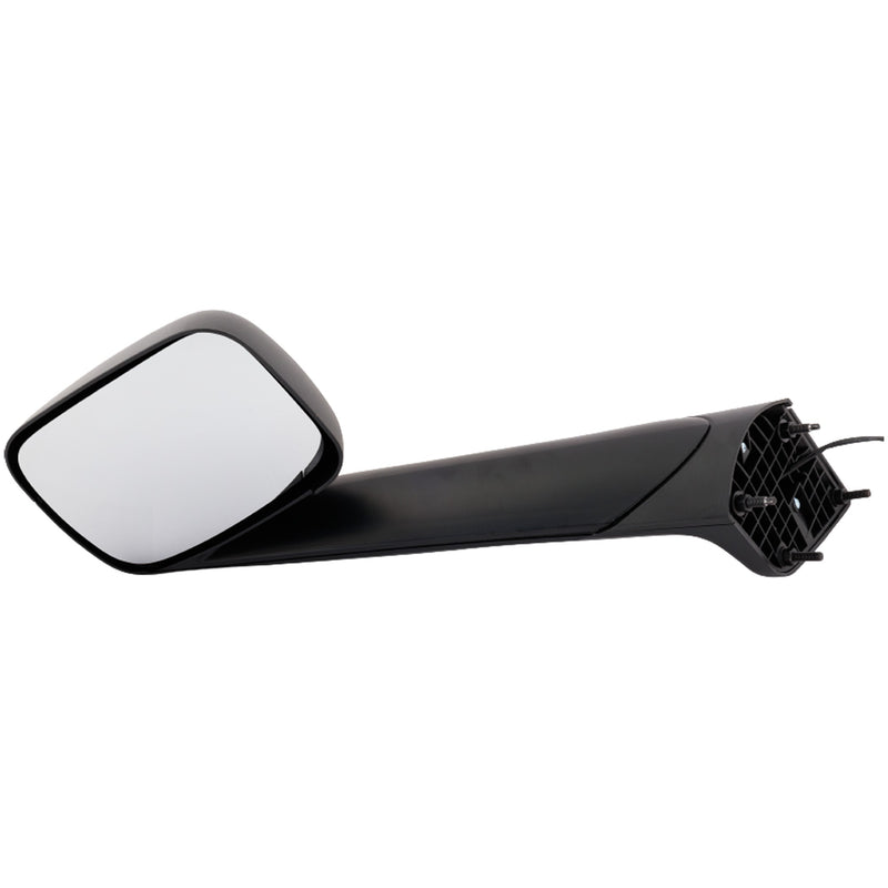 Hood Mirrors Manual Adjust Heated Textured Black Without Signal Light