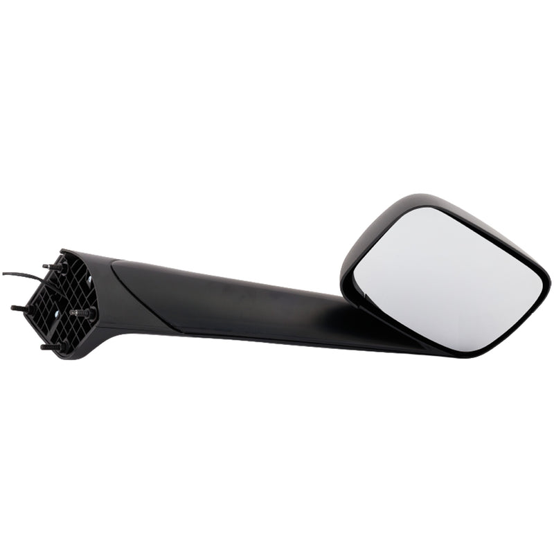 Hood Mirrors Manual Adjust Heated Textured Black Without Signal Light