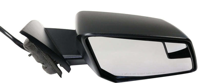 Driver And Passenger Side Mirrors Power Non-Heated Manual Folding Textured Black Without Signal Light With Blind Spot Glass | GM1321475,GM1320475