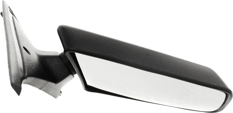 Driver and Passenger Side Mirrors, Manual Adjust, Manual Folding, Non-Heated, Textured Black, Without Signal Light, Without memory, Without Puddle Light, Without Auto-Dimming | GM1320128,GM1321128