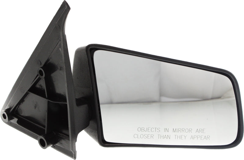 Driver and Passenger Side Mirrors, Manual Adjust, Manual Folding, Non-Heated, Textured Black, Without Signal Light, Without memory, Without Puddle Light, Without Auto-Dimming | GM1320128,GM1321128