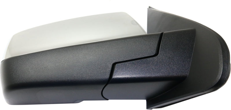 Driver and Passenger Side Mirrors, Manual Adjust, Non-Heated, Manual Folding, Chrome