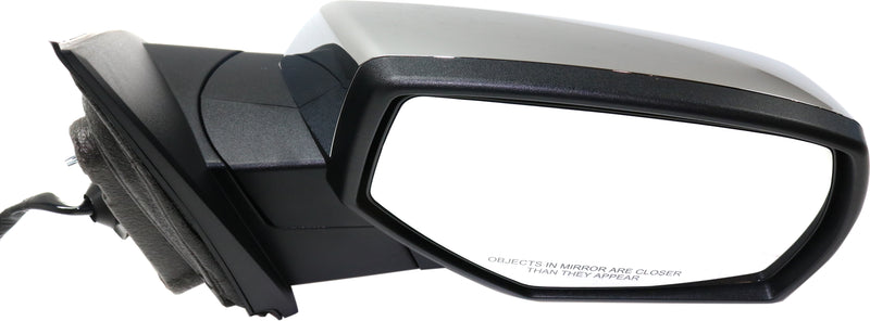 Mirrors Power Heated Manual Folding Chrome Without Signal Light | GM1321634