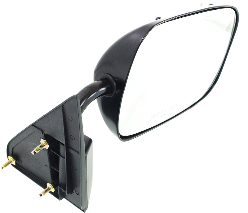 Driver and Passenger Side Non-Towing Mirrors, Manual Adjust, Manual Folding, Non-Heated, Paintable, Without Signal Light, Without memory, Without Puddle Light, Without Auto-Dimming | GM1320177,GM1321177