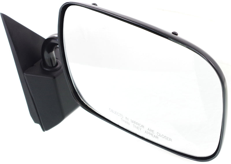 Driver and Passenger Side Non-Towing Mirrors, Manual Adjust, Manual Folding, Non-Heated, Paintable, Without Signal Light, Without memory, Without Puddle Light, Without Auto-Dimming | GM1320177,GM1321177