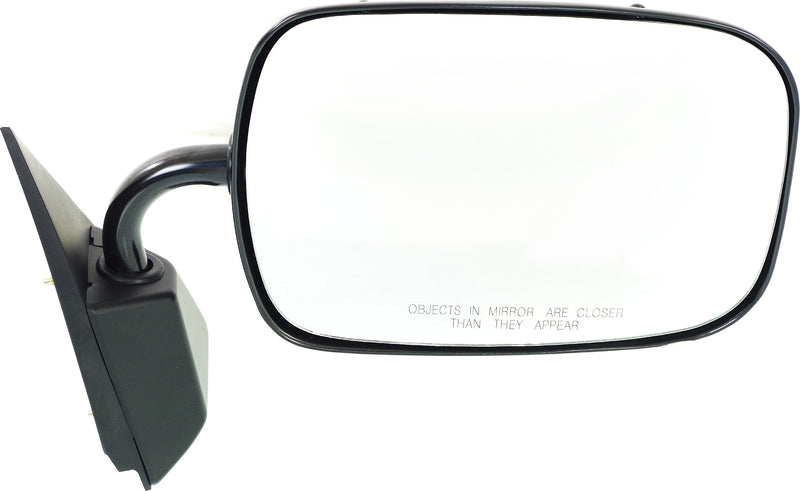 Driver and Passenger Side Non-Towing Mirrors, Manual Adjust, Manual Folding, Non-Heated, Paintable, Without Signal Light, Without memory, Without Puddle Light, Without Auto-Dimming | GM1320177,GM1321177