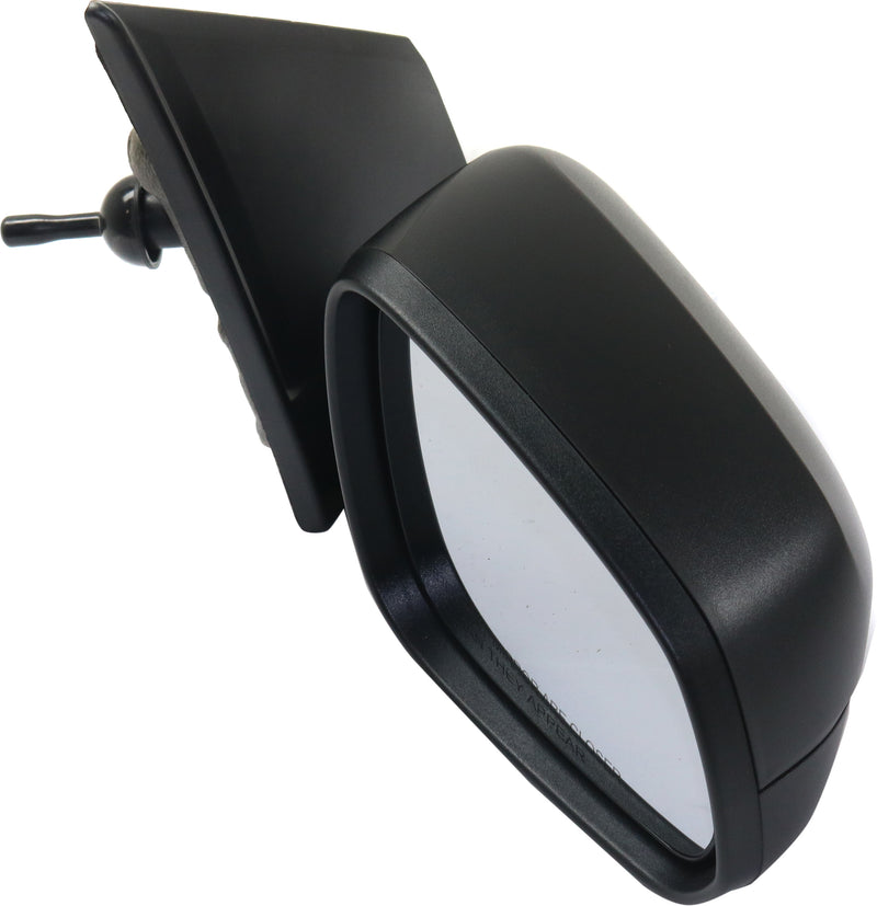 Driver and Passenger Side Mirrors, Manual Remote, Manual Folding, Non-Heated, Textured Black, Without Signal Light, Without memory, Without Puddle Light, Without Auto-Dimming | GM1320532,GM1321532