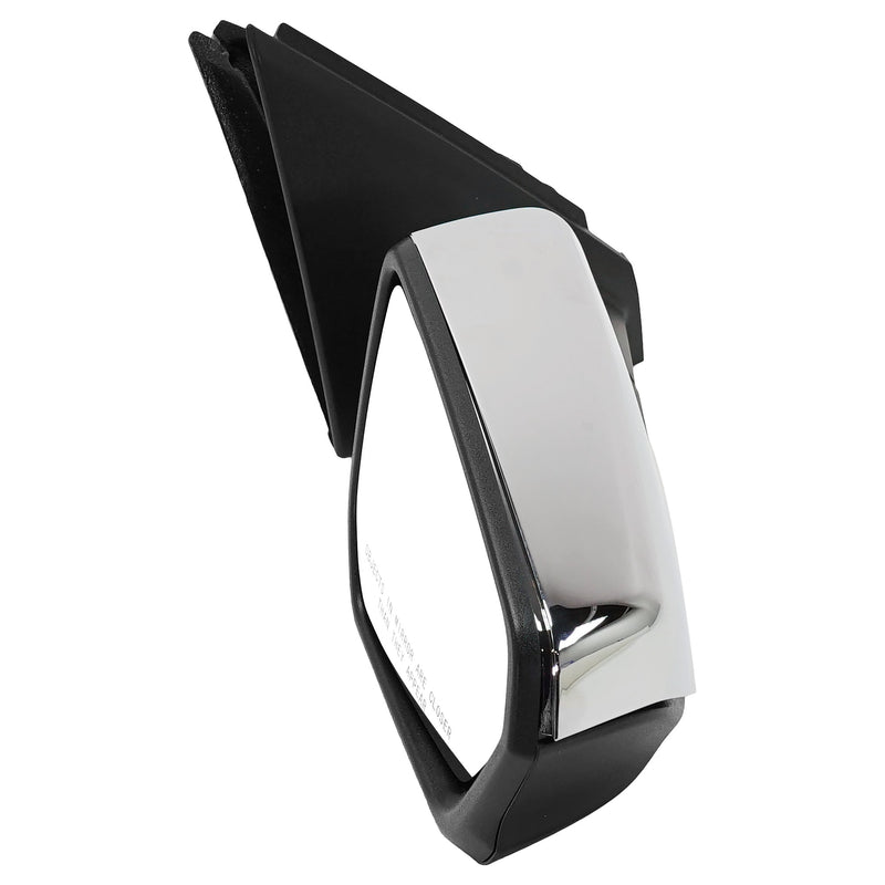 Driver and Passenger Side Mirrors, Manual Folding, Chrome | GM1321561,GM1320561