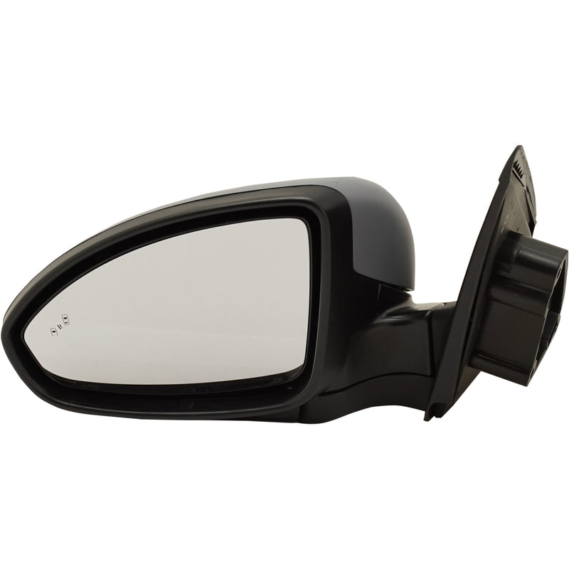 Driver and Passenger Side Mirrors, Power, Heated, Manual Folding, Paintable, Without Signal Light, With Blind Spot Detection in Glass | GM1321549,GM1320549