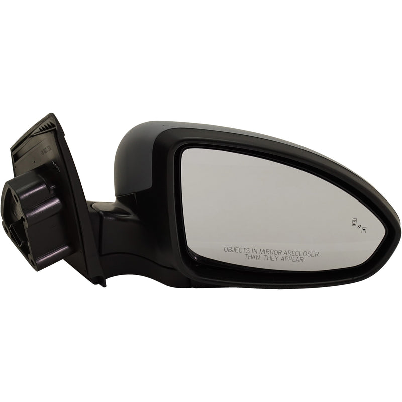 Driver and Passenger Side Mirrors, Power, Heated, Manual Folding, Paintable, Without Signal Light, With Blind Spot Detection in Glass | GM1321549,GM1320549