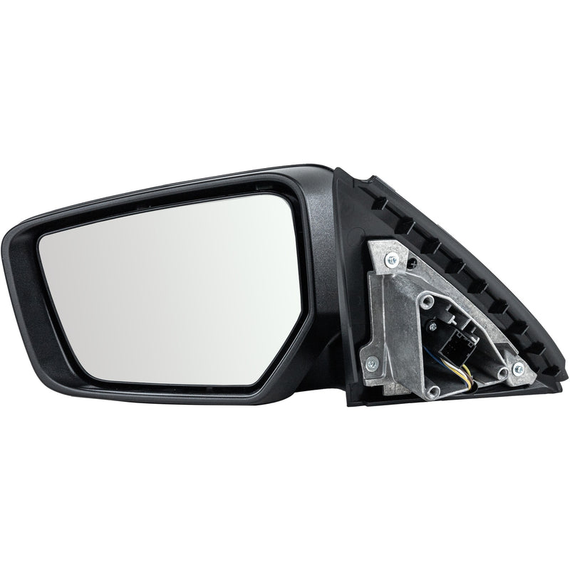 Driver and Passenger Side Mirrors, Power, Heated, Manual Folding, Paintable, In-housing Signal Light, With Memory, With Puddle Light, Without Auto-Dimming, Without Blind Spot Feature, Premier Model