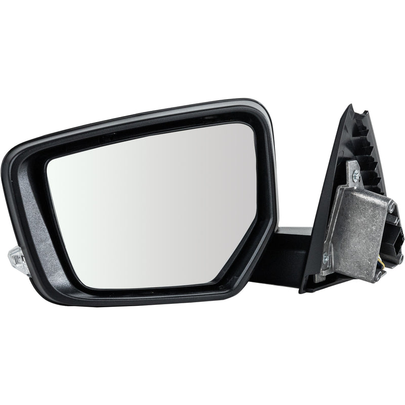 Driver and Passenger Side Mirrors, Power, Heated, Manual Folding, Paintable, In-housing Signal Light, With Memory, With Puddle Light, Without Auto-Dimming, Without Blind Spot Feature, Premier Model