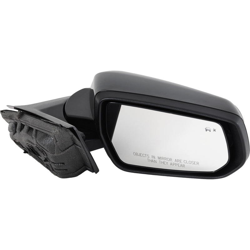 Driver and Passenger Side Non-Towing Mirrors, Power, Manual Folding, Non-Heated, Paintable, Without memory, Without Signal and Puddle Lights, Without Auto-Dimming