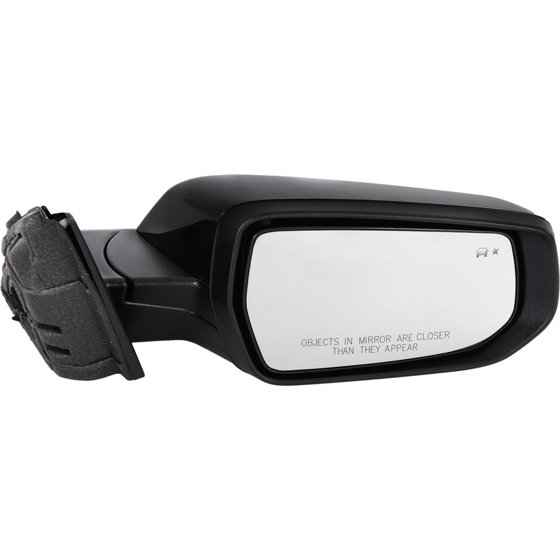 Driver and Passenger Side Mirrors, Power, Manual Folding, Heated, Paintable, In-Housing Signal Light, Without Memory, Puddle Light and Auto-Dimming, With Blind Spot Detection in Glass | GM1321563,GM1321604,GM1320563,GM1320604