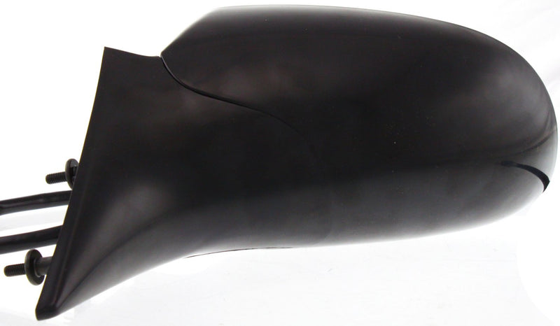 Driver and Passenger Side Mirrors, Passenger Side - Manual Adjust; Driver Side - Manual Remote, Manual Folding, Non-Heated, Paintable, Without Signal Light, Without memory, Without Auto-Dimming