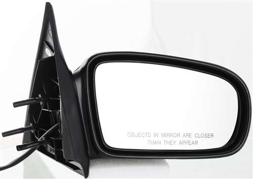 Driver and Passenger Side Mirrors, Power, Non-Heated, Manual Folding, Paintable | GM1320153,GM1321153