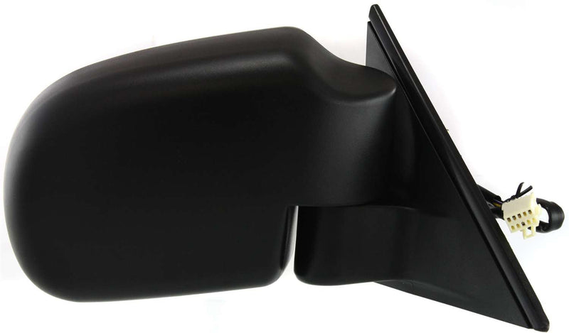 Non-Towing Mirrors Power Manual Folding Heated Textured Black