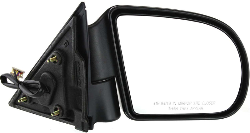 Non-Towing Mirrors Power Manual Folding Heated Textured Black