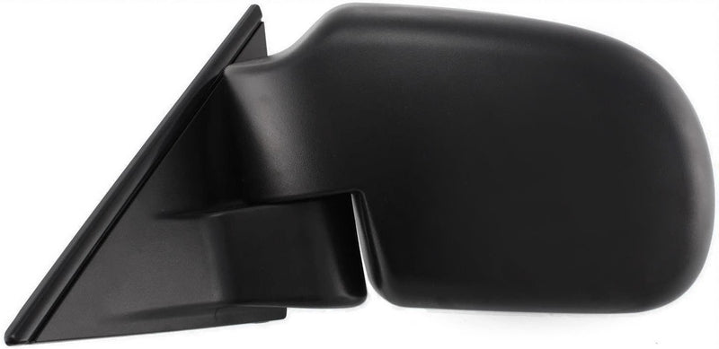 Mirrors Manual Adjust Manual Folding Non-Heated Textured Black