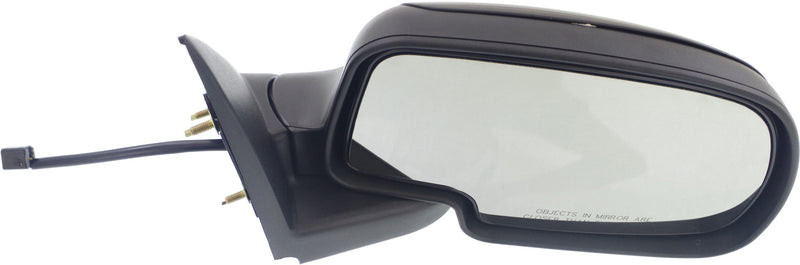 Driver and Passenger Side Non-Towing Mirrors, Power, Manual Folding, Non-Heated, Paintable, Without Signal Light, Without memory, Without Puddle Light, Without Auto-Dimming | GM1320231,GM1321231