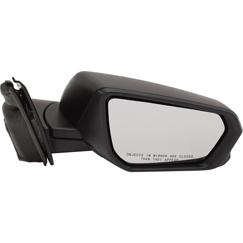 Driver and Passenger Side Mirrors, Power, Heated, Manual Folding, Textured Black | GM1321559,GM1320559