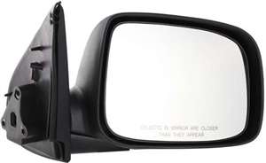 Mirrors Manual Adjust Manual Folding Non-Heated Textured Black | GM1320286,GM1321286