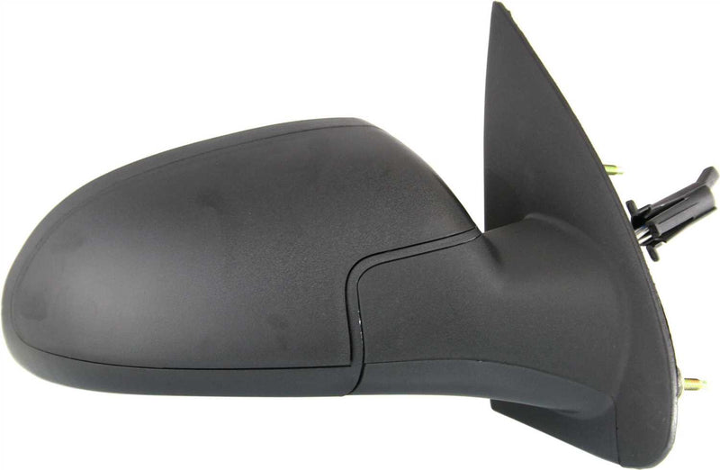 Driver and Passenger Side Non-Towing Mirrors, Manual Adjust, Non-Folding, Non-Heated, Paintable, Without Signal Light, Without memory, Without Puddle Light, Without Auto-Dimming | GM1320310,GM1321310