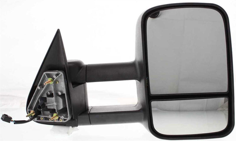 Towing Mirror Power Manual Folding Heated Textured Black w/Blind Spot Glass | GM1320411,GM1321411