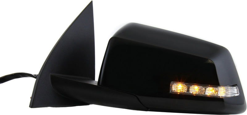 Driver and Passenger Side Mirrors, Power, Heated, Power Folding, Paintable, In-housing Signal Light, Without Blind Spot Feature | GM1320384,GM1321384