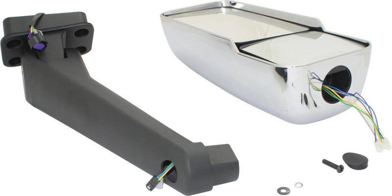 Mirrors Power Manual Folding Heated Chrome In-housing Signal Light