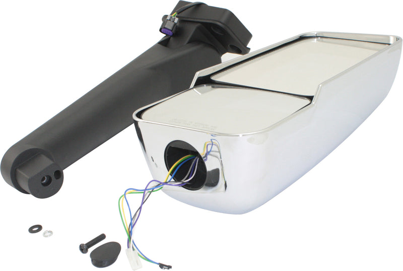 Mirrors Power Manual Folding Heated Chrome In-housing Signal Light