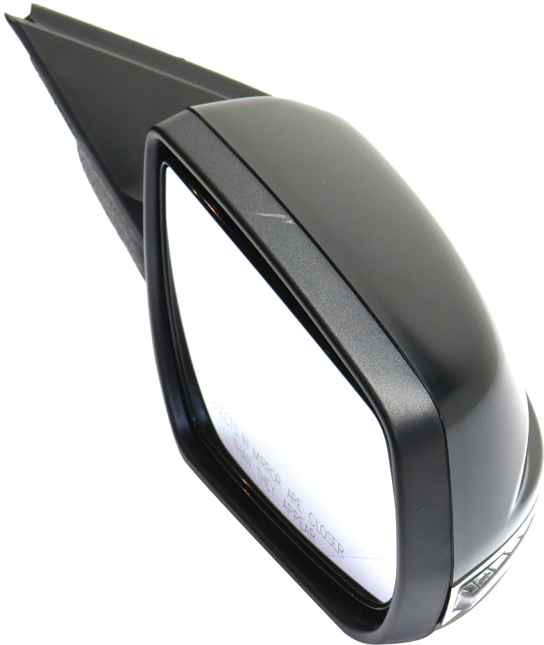 Driver and Passenger Side Mirrors, Power, Non-Folding, Heated, Paintable, In-housing Signal Light, Without memory, Without Puddle Light, Without Auto-Dimming, Without Blind Spot Feature