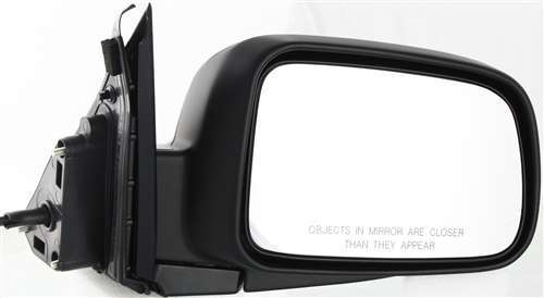Driver and Passenger Side Mirrors, Power, Manual Folding, Non-Heated, Paintable, Without Signal Light, Memory, Puddle Light, Auto-Dimming, and Blind Spot Feature, Japan Built Vehicle | HO1320215,HO1321215