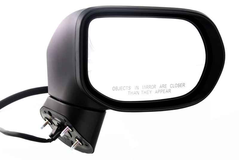 Driver and Passenger Side Mirrors, Power, Non-Heated, Manual Folding, Paintable, In-housing Signal Light, Sedan, Except Hybrid Model, Japan/USA Built Vehicle