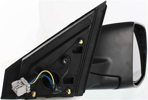 Driver and Passenger Side Mirrors, Power, Non-Heated, Manual Folding, Textured Black | HO1320226,HO1321226