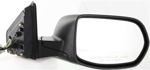 Driver and Passenger Side Mirrors, Power, Non-Heated, Manual Folding, Textured Black | HO1320226,HO1321226
