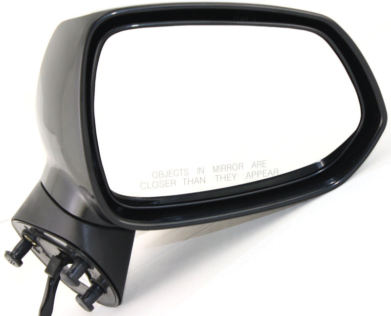 Driver and Passenger Side Mirrors, Power, Manual Folding, Non-Heated, Paintable, Without Signal Light, Without memory, Without Puddle Light, Without Auto-Dimming, Without Blind Spot Feature | HO1320235,HO1321235