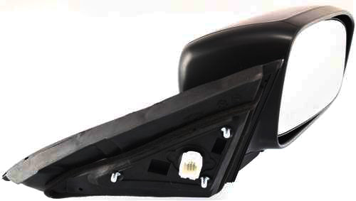 Driver and Passenger Side Mirrors, Power, Non-Heated, Manual Folding, Paintable, Without Signal Light, Coupe | HO1320241,HO1321241